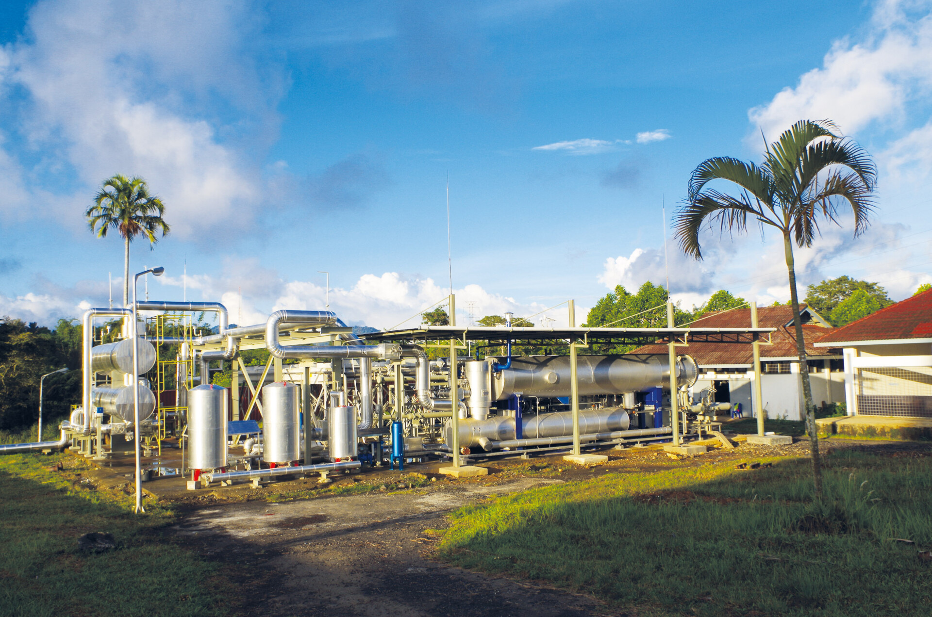 Organic Rankine Cycle Demonstrationsanlage in Lahendong, Indonesien
